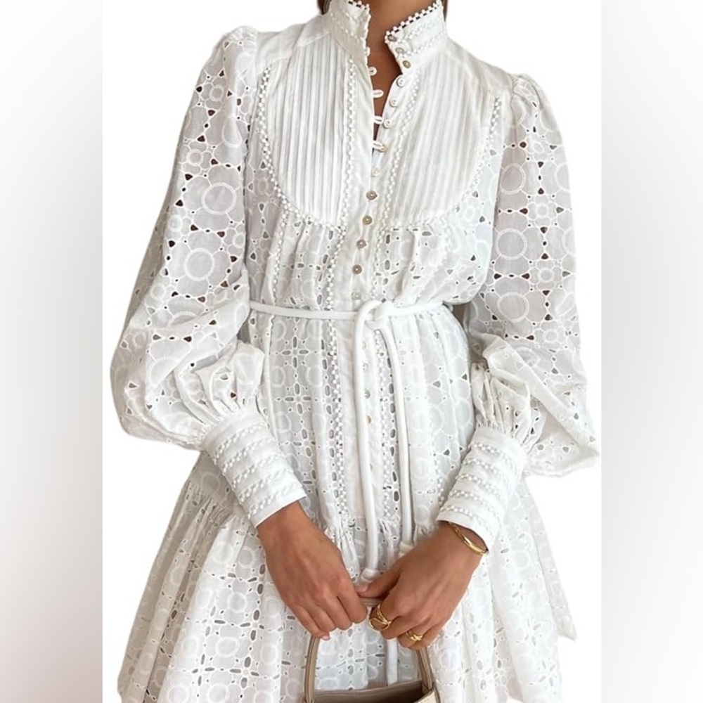 Sophisticated Embroidered Dress